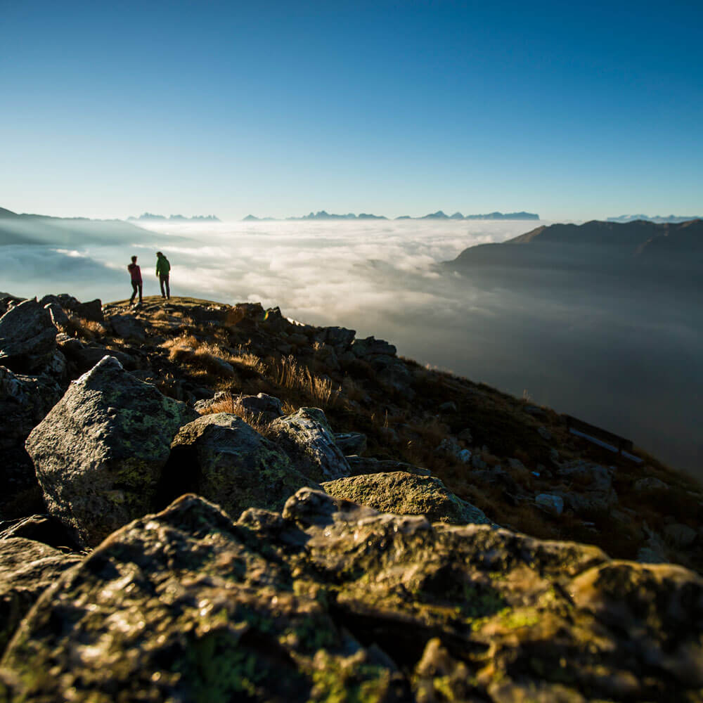 Hiking holidays in San Giacomo and Valle Aurina